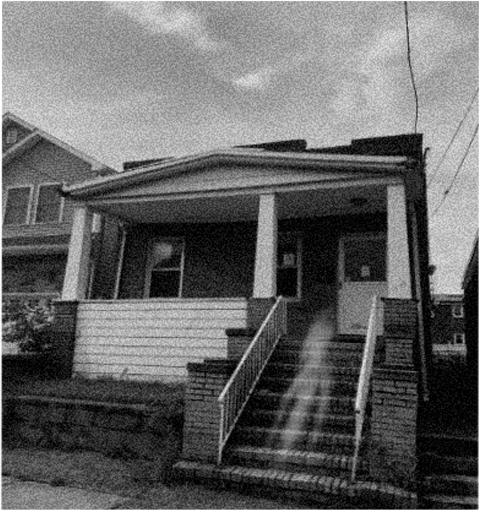 Ghoul going upstairs