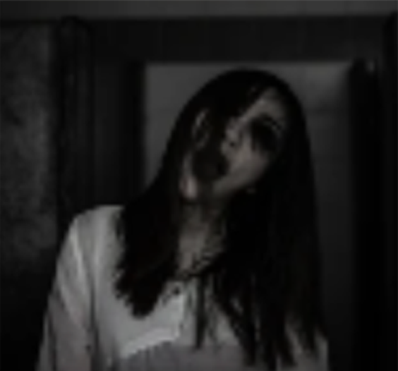 Real Ghost Girl Caught On Tape